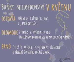 Buňky milosrdenství v květnu 2026